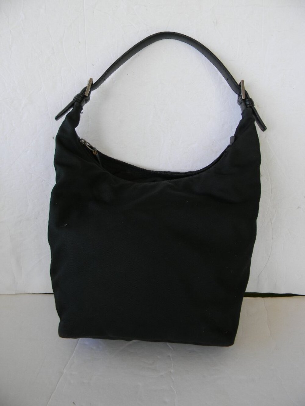 COACH Mercer Black Twill Hobo Shoulder Bag Purse Handbag 7423 Y2K VINTAGE